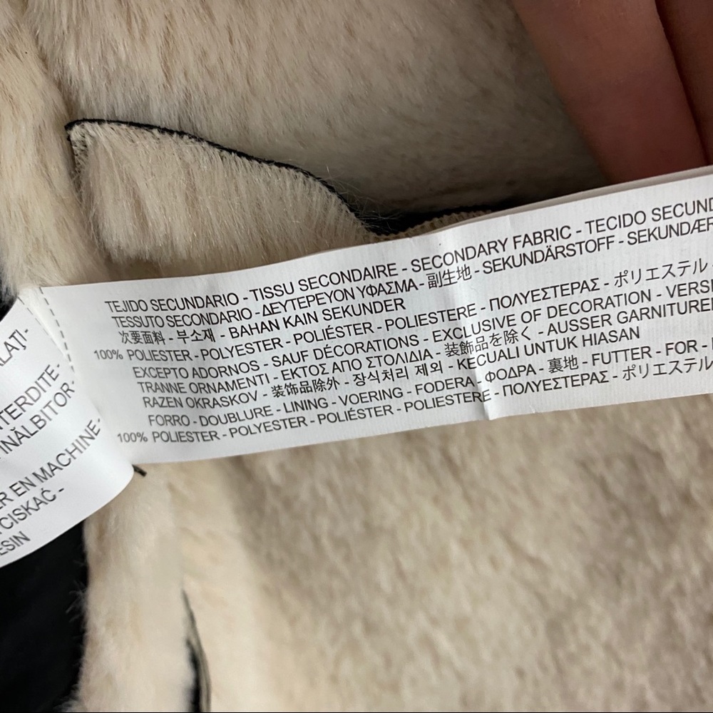 Zara • Black Soft Moto Cardigan Jacket - Picture 5 of 7